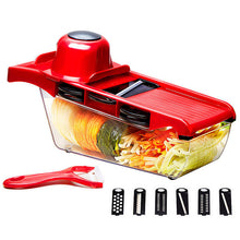 Load image into Gallery viewer, 10pcs/set Vegetable Fruit Cutter Stainless Steel Mandoline Manual Potato Slicer Onion Peeler Carrot Grater Dicer Kitchen Tools