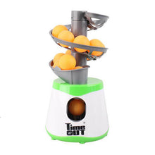 Load image into Gallery viewer, Mini Table Tennis Robot Parent-child Student Sender Pitching Serve Machine Trainer Gift Racquet Sport With 10 Ping Pong Balls
