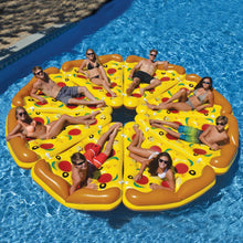 Load image into Gallery viewer, Giant 180cm Inflatable Pizza Slice Pool Floats Swimming Ring Floating Row For Childen Adults Water Toys Mattress Sea Party
