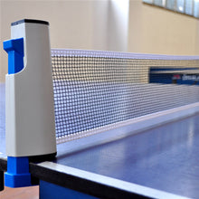 Load image into Gallery viewer, Retractable Table Tennis Net Table Grid Plastic Strong Mesh Portable Net Kit Net Rack Replace Kit For Ping Pong Playing
