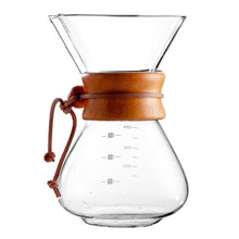 Load image into Gallery viewer, Glass Coffee High-temperature Resistant Glass 400ML Coffee Pot Barista Coffee Maker Pour Over Coffee Server Tea Percolators#2
